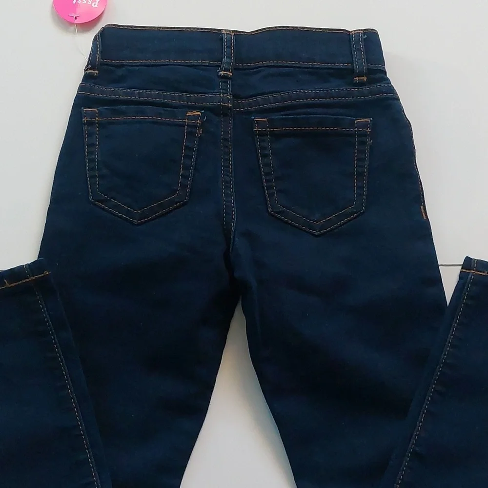 Children's Place skinny Jeans toddlers Girls‎ navy size 6